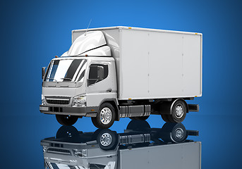 Image showing Delivery truck icon