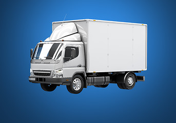 Image showing Delivery truck icon