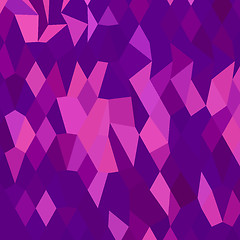 Image showing Thistle Purple Abstract Low Polygon Background