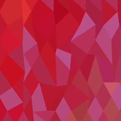 Image showing Imperial Purple Cadmium Red Abstract Low Polygon Background