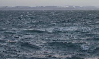 Image showing Kara sea near the island of Novaya Zemlya