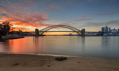 Image showing Sunrise Sydney Australia