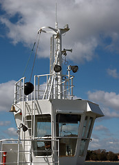 Image showing Small Ferry Control Bridge