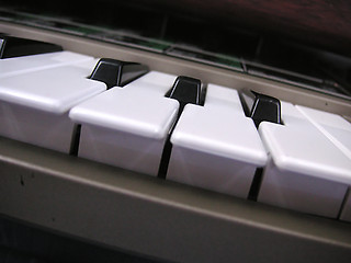 Image showing angled keyboard