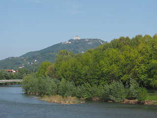 Image showing Turin hills