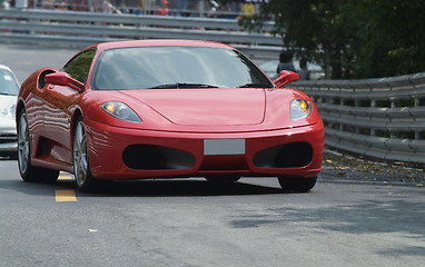 Image showing Red, Italian sports car