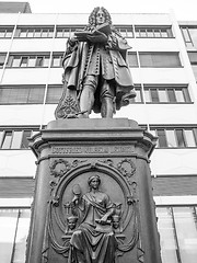 Image showing  Leibniz Denkmal Leipzig 