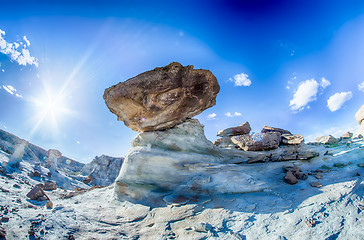 Image showing hoodoos at stud horse point in arizona