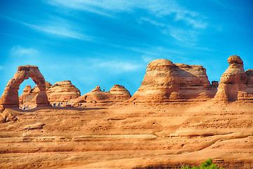 Image showing  famous Delicate Arch in Arches National Park