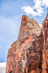 Image showing Zion Canyon National Park Utah