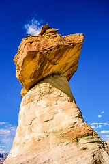 Image showing Hoodoo in Page AZ near Lake Powell