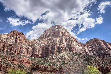 Image showing Zion Canyon National Park Utah