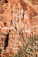 Image showing Zion Canyon National Park Utah