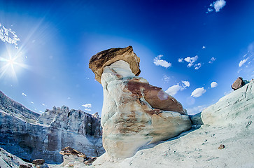 Image showing Hoodoo in Page AZ near Lake Powell