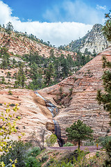 Image showing Zion Canyon National Park Utah