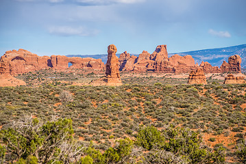 Image showing Arches National Park  Moab  Utah  USA