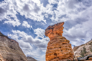 Image showing Zion Canyon National Park Utah