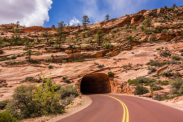 Image showing Zion Canyon National Park Utah