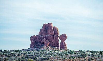 Image showing Arches National Park  Moab  Utah  USA