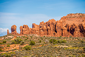 Image showing Arches National Park  Moab  Utah  USA