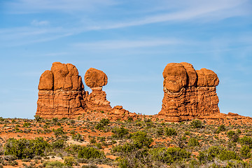 Image showing Arches National Park  Moab  Utah  USA