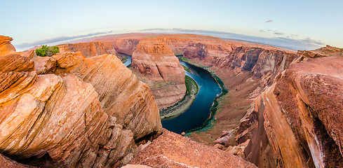 Image showing Horseshoe Bend near Page Arizona