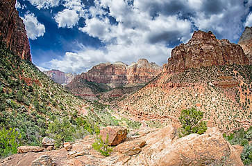 Image showing Zion Canyon National Park Utah