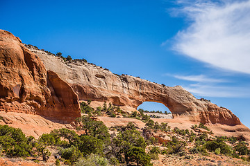 Image showing wildon arch in utah