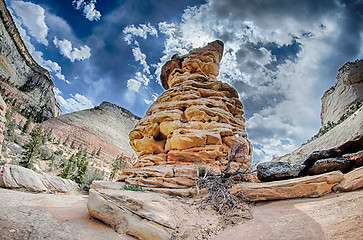 Image showing Zion Canyon National Park Utah