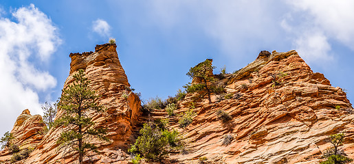 Image showing Zion Canyon National Park Utah