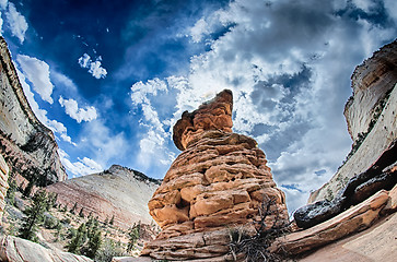 Image showing Zion Canyon National Park Utah