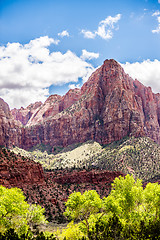 Image showing Zion Canyon National Park Utah