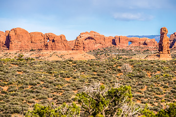 Image showing Arches National Park  Moab  Utah  USA