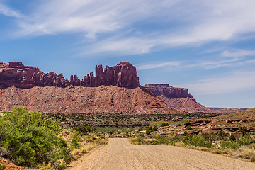 Image showing Road to Canyonlands National Park