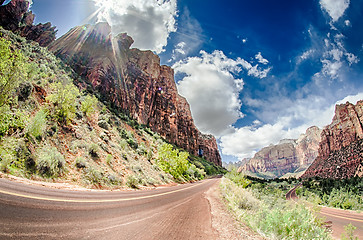 Image showing Zion Canyon National Park Utah