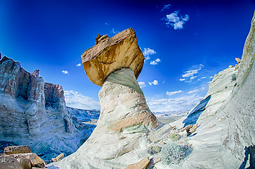 Image showing hoodoos at stud horse point in arizona