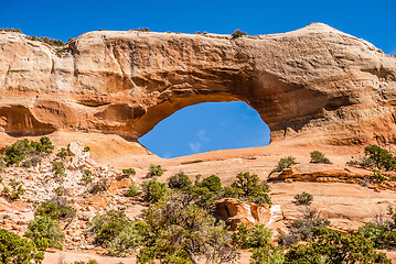 Image showing wildon arch in utah