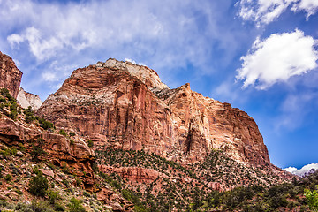 Image showing Zion Canyon National Park Utah