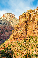 Image showing Zion Canyon National Park Utah