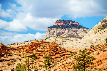 Image showing Zion Canyon National Park Utah