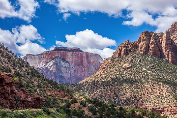 Image showing Zion Canyon National Park Utah