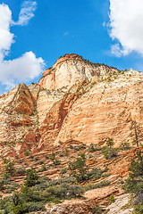 Image showing Zion Canyon National Park Utah