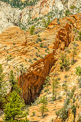 Image showing Zion Canyon National Park Utah