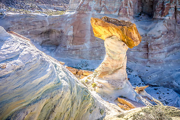 Image showing Hoodoo in Page AZ near Lake Powell