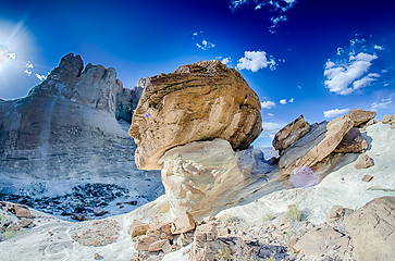 Image showing hoodoos at stud horse point in arizona