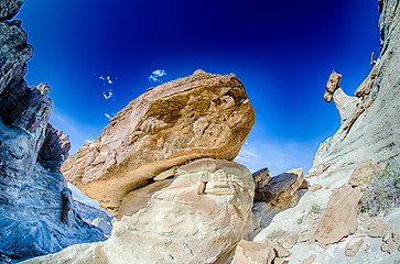 Image showing hoodoos at stud horse point in arizona