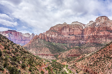 Image showing Zion Canyon National Park Utah