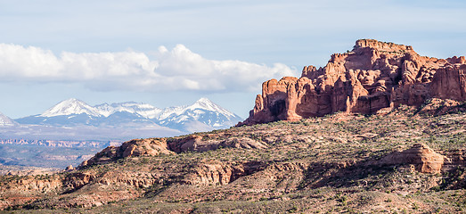 Image showing Arches National Park  Moab  Utah  USA