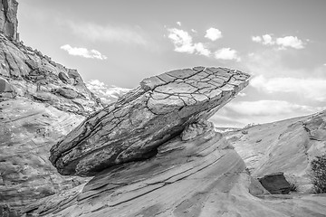 Image showing Hoodoo in Page AZ near Lake Powell