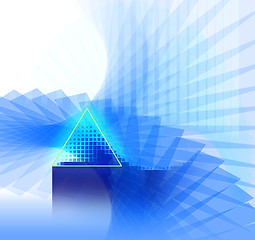 Image showing background-blue-nano-neon